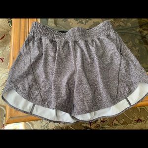 Lululemon shorts 4” Heather Grey